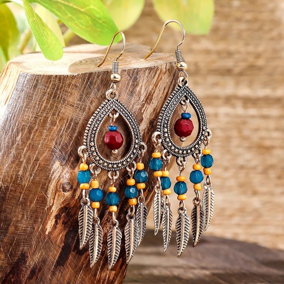 Anthropologie Jewelry - Boho Style Dangle Earrings